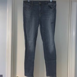 faded american eagle jeans